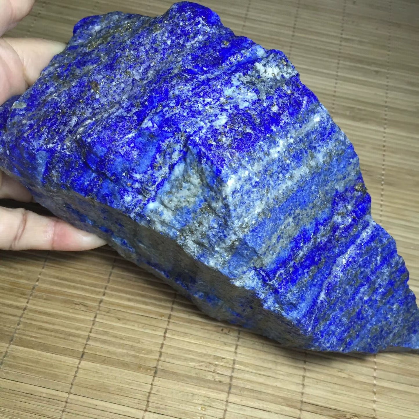 Natural Lapis Lazuli Rock Crystal Gemstone Healing Rough Mineral Specimen