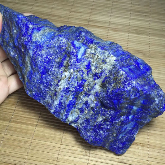 Natural Lapis Lazuli Rock Crystal Gemstone Healing Rough Mineral Specimen