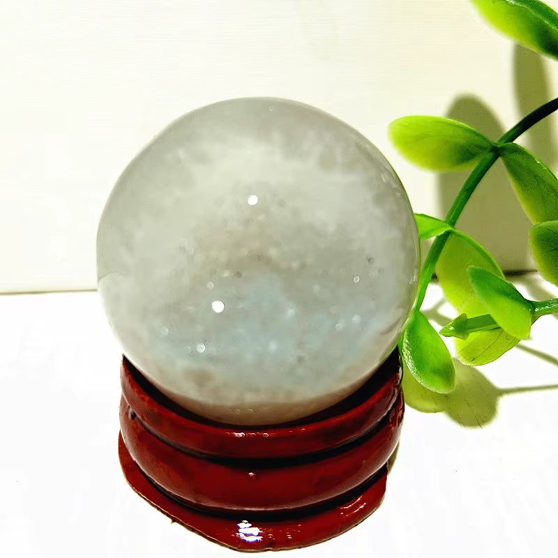 Natural Stones Agate Crystal Ball Druzy Geode Sphere Home Room Decoration Feng Shui Ornaments Witchcraft Reiki Chakra Healing