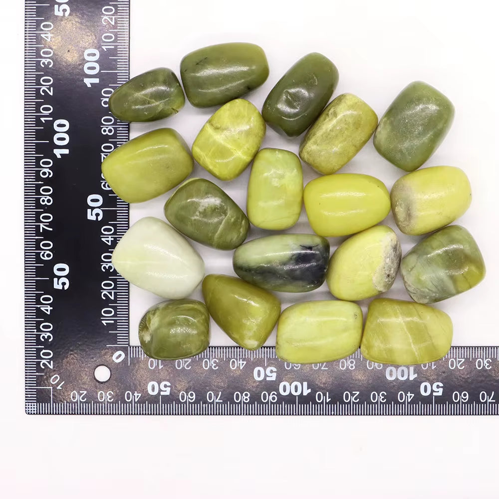 Natural Xiuyan Jade Crystals Stones Reiki Healing Wholesale Bulk Raw Rock Gravel Tumbled Fish Tank Aquarium Home Decor Gift