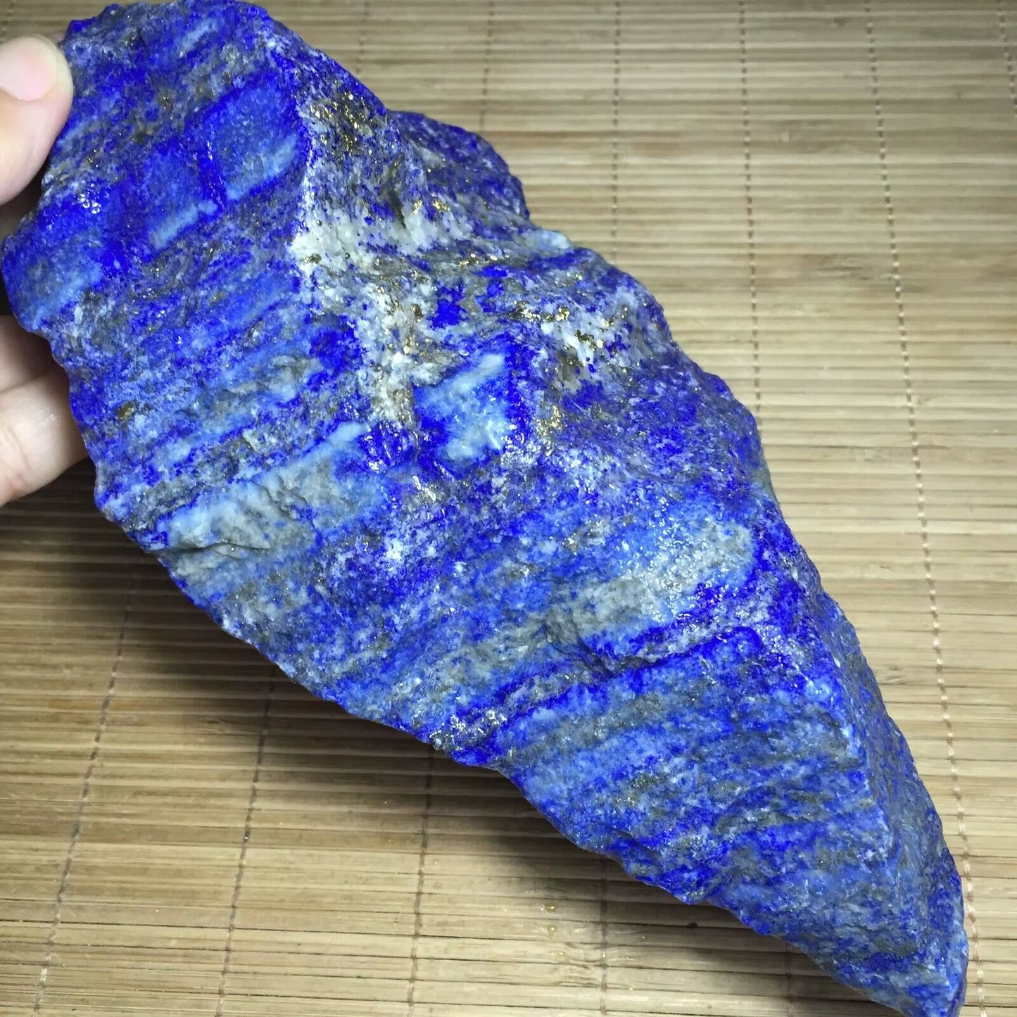 Natural Lapis Lazuli Rock Crystal Gemstone Healing Rough Mineral Specimen