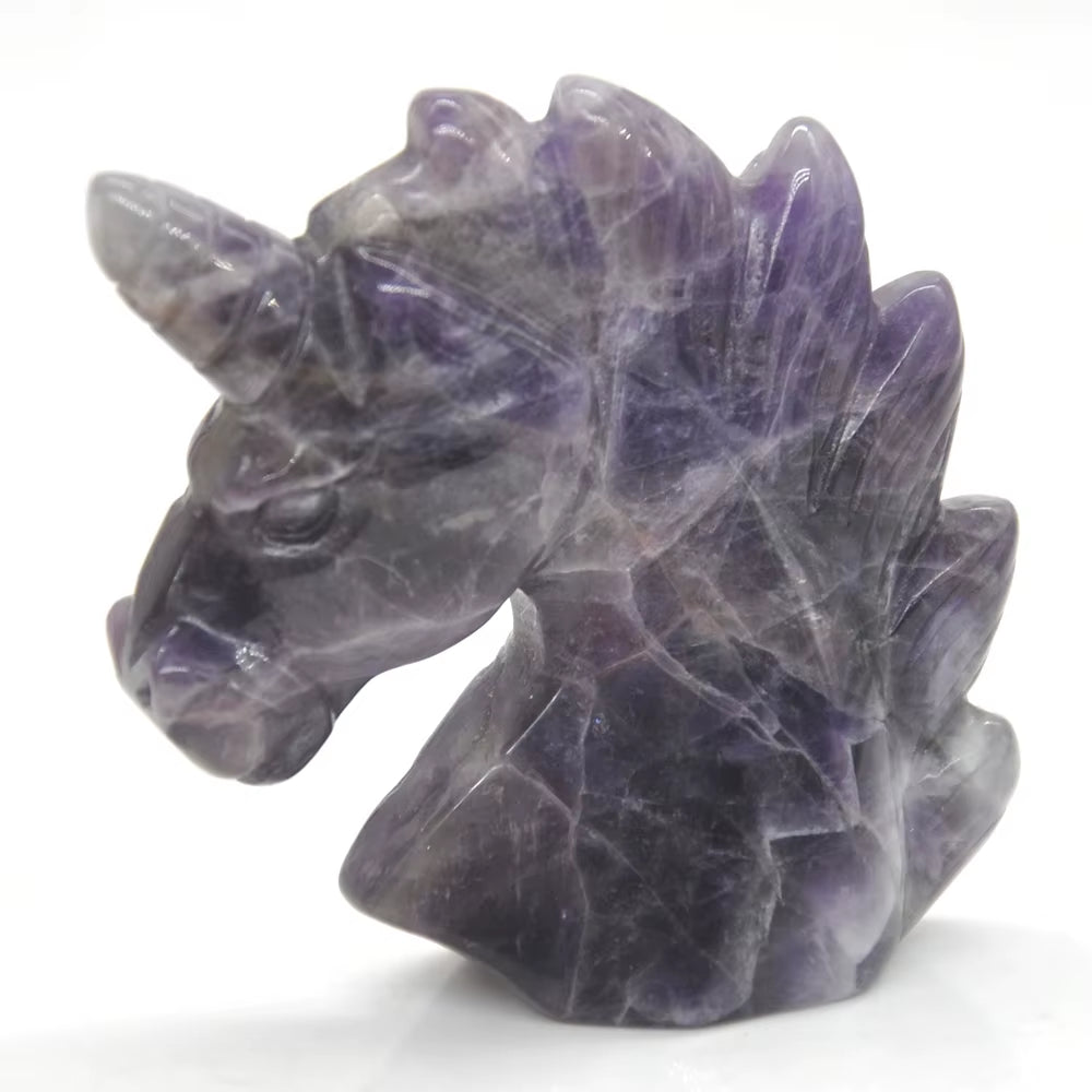 2" Lucky Natural Healing Crystal Elephant Tortoise Cat Dog Wolf Snake Fox Statue Animal Stone Carving Ornament Office Decor Gift