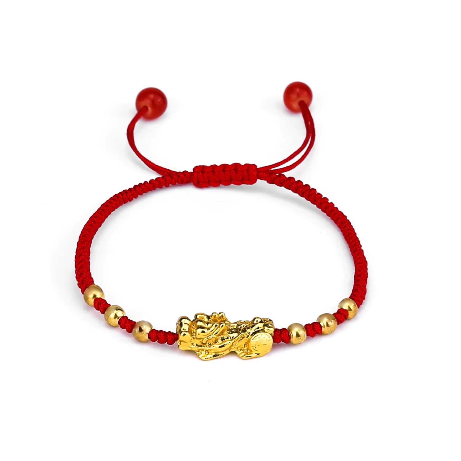 Chinese Style Feng Shui Pi Xiu Bracelet & Bangle New Fashion Lucky Red Rope Weaving Charm Bracelet Bring Wealth Health Jewelry