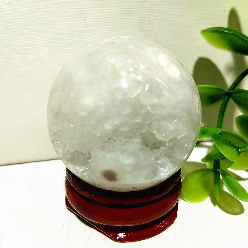 Natural Stones Agate Crystal Ball Druzy Geode Sphere Home Room Decoration Feng Shui Ornaments Witchcraft Reiki Chakra Healing